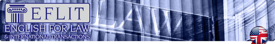 English for Law and International Transaction